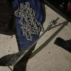 Heavy Duty Anchor And Chain