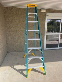 Ladder • Ladder • Werner • NEW • 8FT TYPE I FIBERGLASS *NEW*