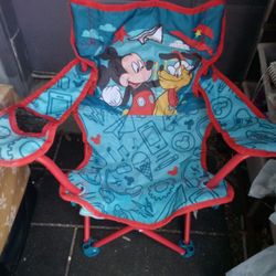 Mickey And Plato Fold Up Chair