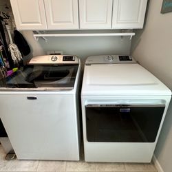 Maytag Top Loading High Efficiency Washer And Dryer Set