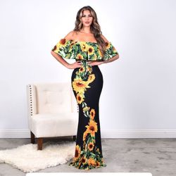 Sunflower Dress for Sale in Bell Gardens, CA - OfferUp