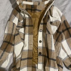 Windsor, True And Trendy Plaid Shacket (large)