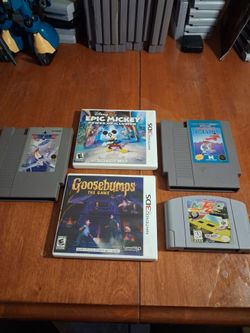 Nintendo video games $5 each pick up in Glendale