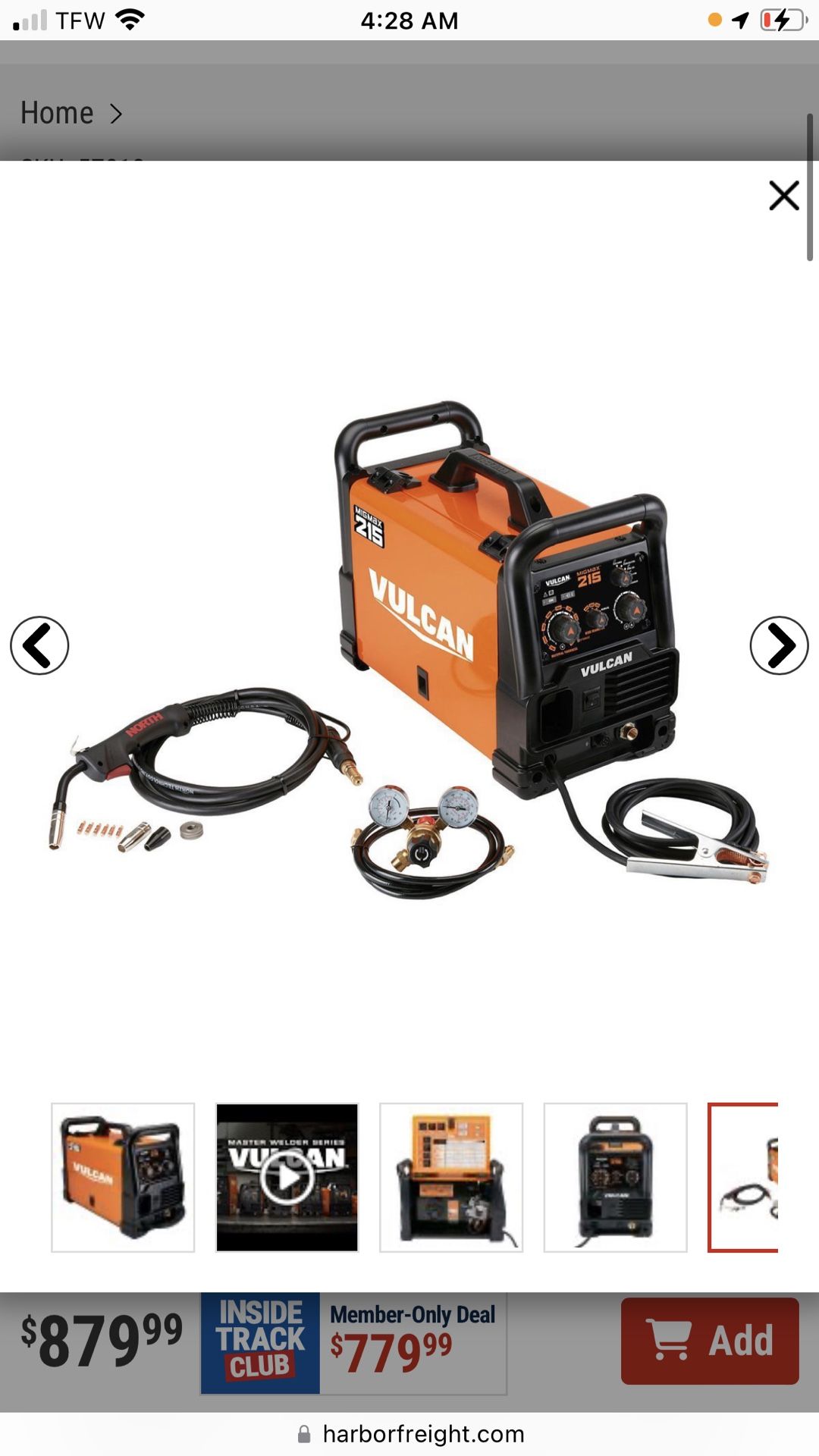 Vulcan Welder 