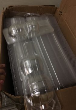 Candy apple plastic containers 1000 for $99
