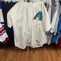 Arizona Diamond Luis Gonzalez Baseball Jersey 3XL