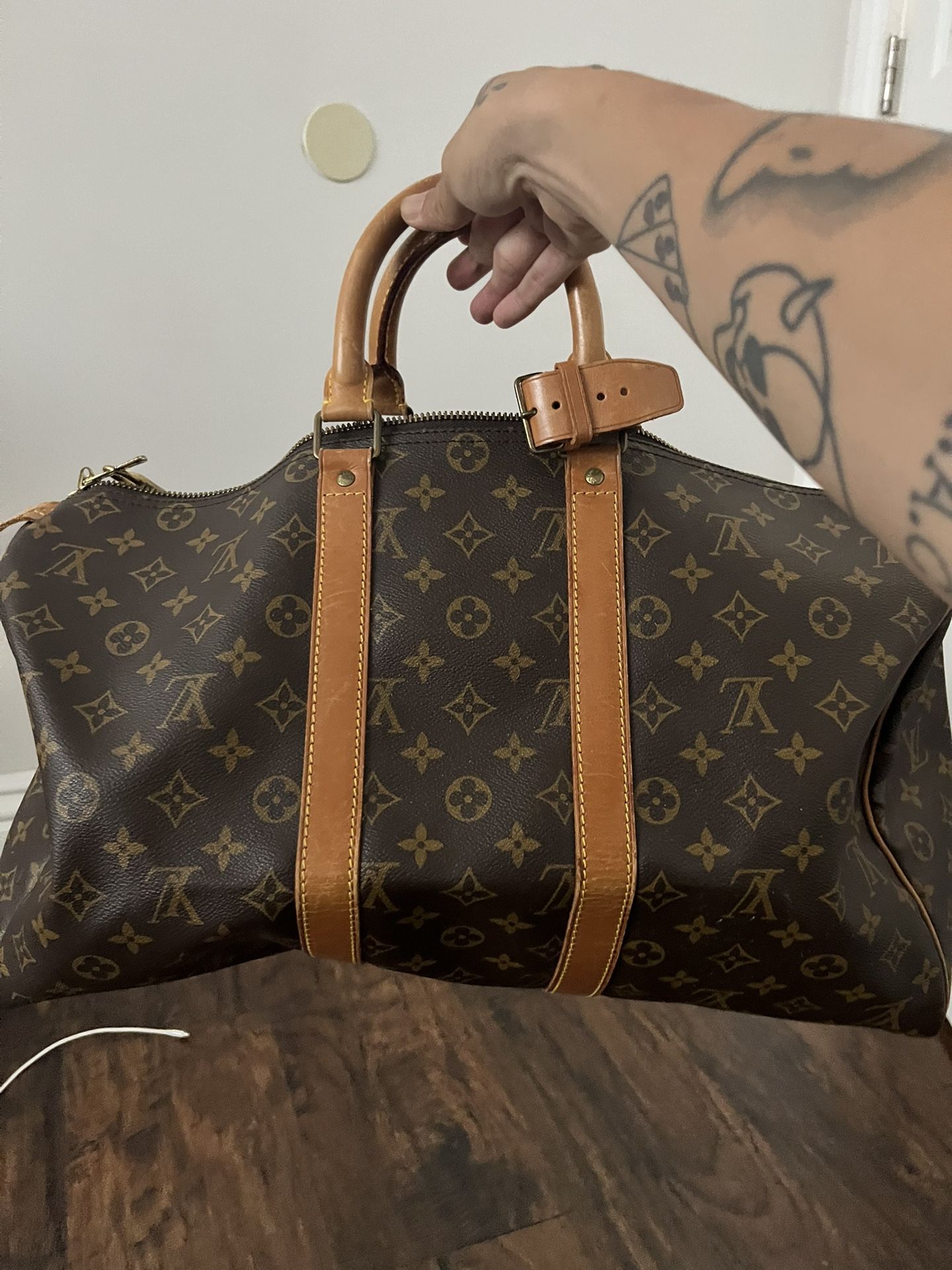 Louis Vuitton LV Monogram Speedy 45 Vintage OBO