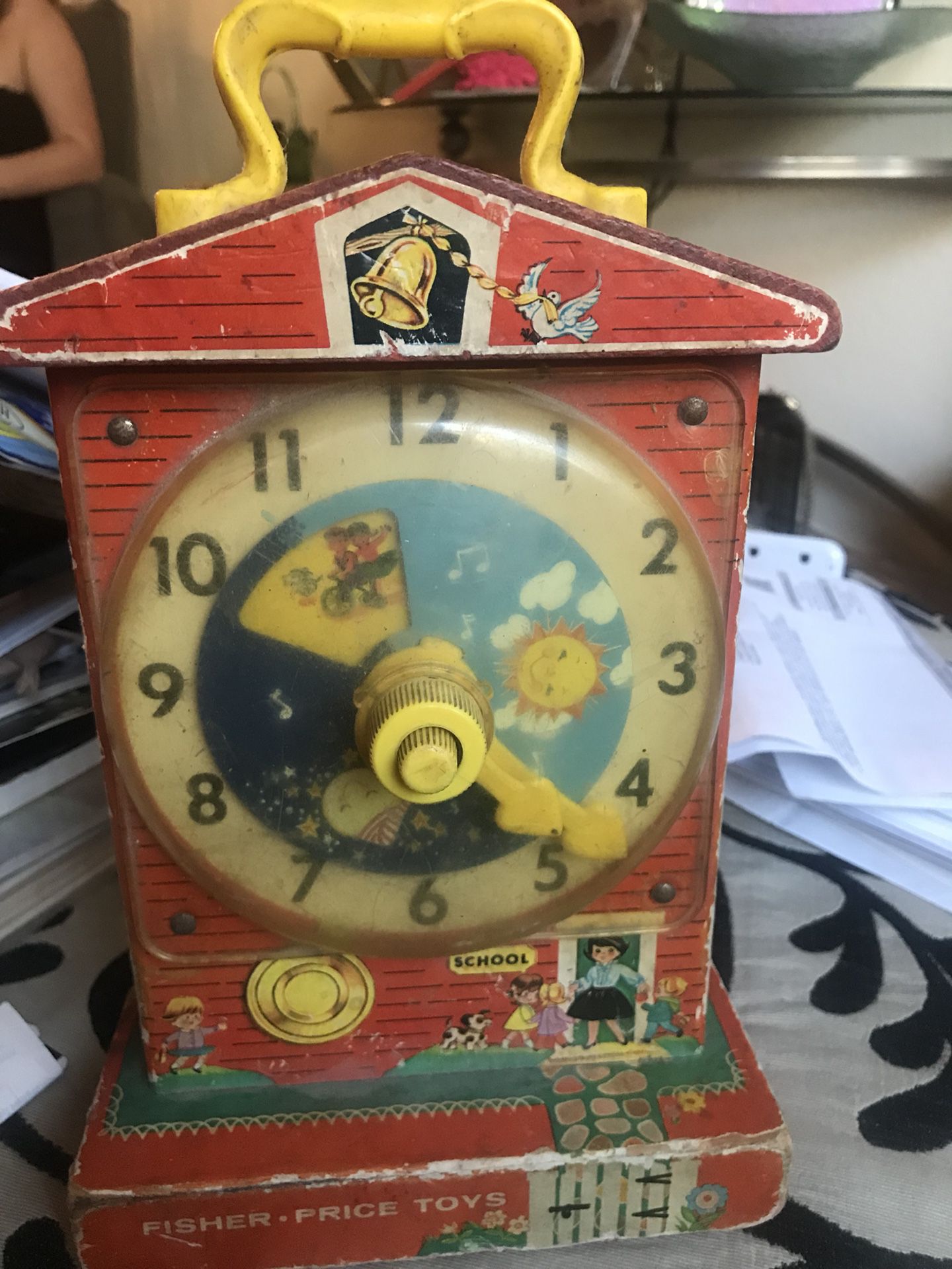 Fisher Price Antique Clock