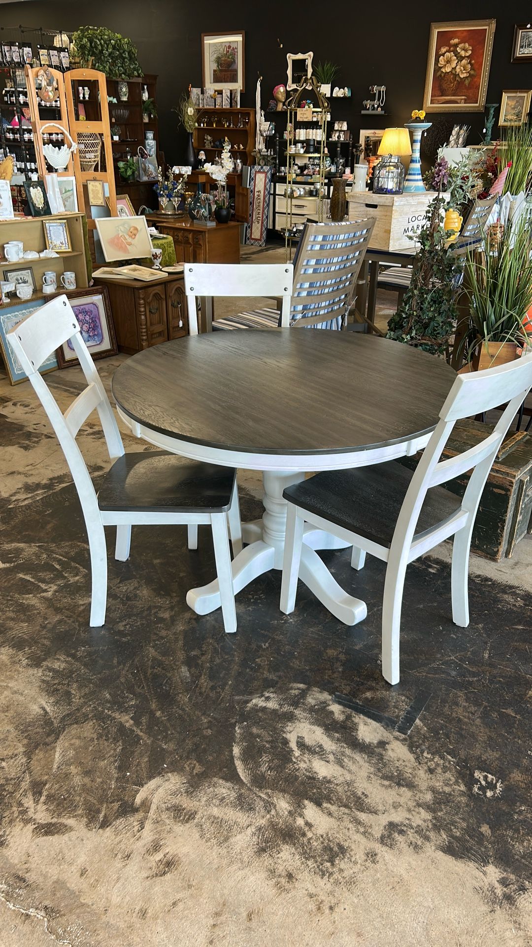 Table And 3 Chairs.