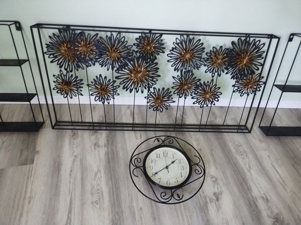 Bonito Cuadro Grande Metálico Tercera Dimensión Para Decorarlo Como Guste