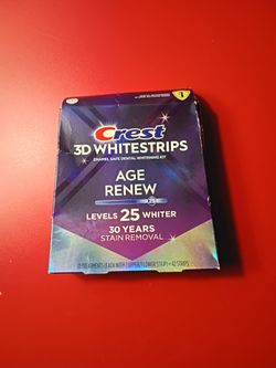 Crest 3d whitening strips