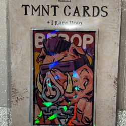 TMNT Ninja Turtles Cards ~ Ultra Rare Collectible With  Holographic  