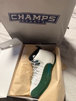Air Jordan 12 Retro White Green Sneaker