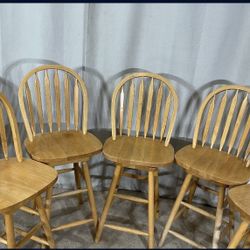 26” Swivel Bar Stools (5)