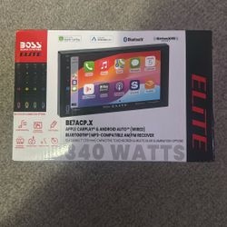 Boss BE7ACP.X Wired Apple CarPlay & Android Auto