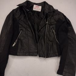 Girls Leather Jacket 