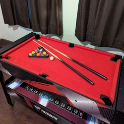 Triumph Sports 4-in-1 Multi-game Table (Air Hockey, Pool, Table Tennis, Launch Football)