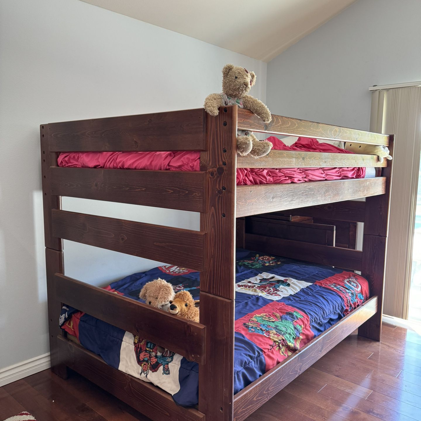 Bunk Bed With Stairs - Solid Wood