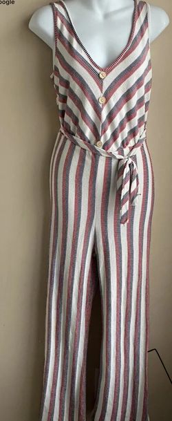Caution to the Wind Striped Romper Jumpsuit Multicolor Size M Pre Owned for Sale in Sloughhouse CA OfferUp