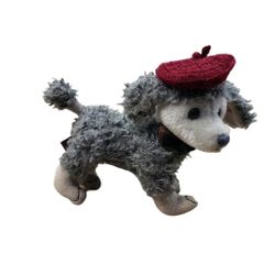 Vintage 1993 Ty The Attic Treasures Collection Cheri Gray Red Hat 8"