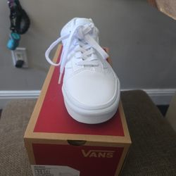 Vans Old School Brand New White