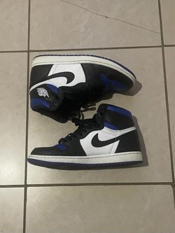 Jordan 1 Royal toes men’s size 10