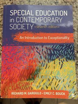Special education In Contemporary Society