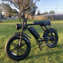 30MPH Electric Bike Fat Tire E Bike Electric Dirt Bike Electric Mountain Bike & Electric Scooters