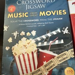 Crossword Jigsaw Puzzle Brand New 