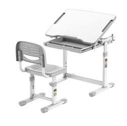 NEW Kids Adjustable Desk And Chair - Ages 3-10