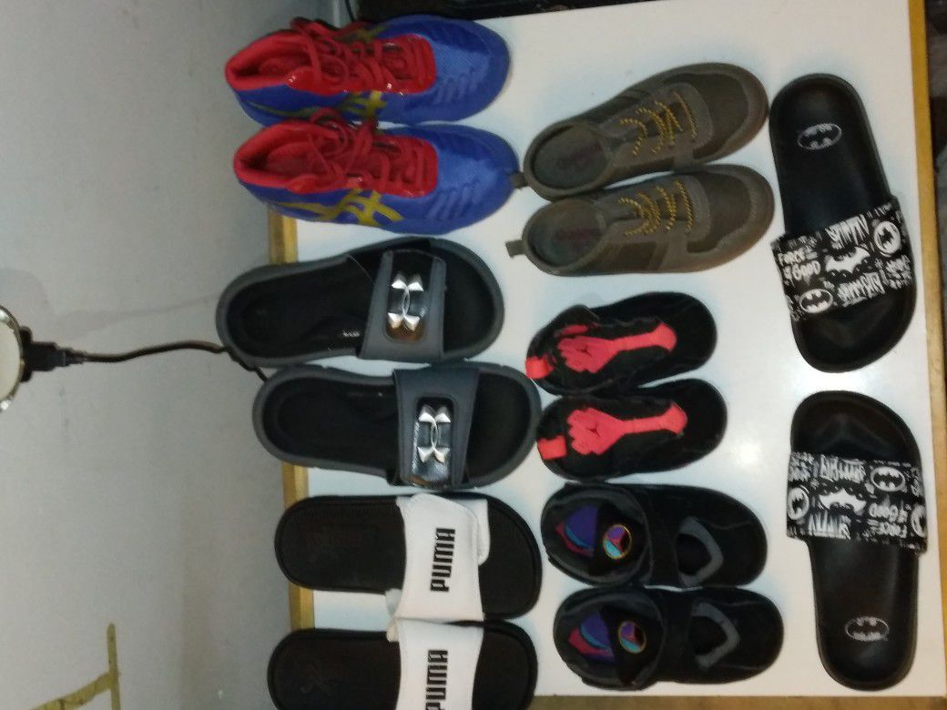 7 pairs Kids Shoes 1 Price Takes ALL. .please read Details