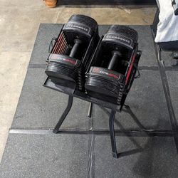 Power Block Adjustable Dumbbells 10-50