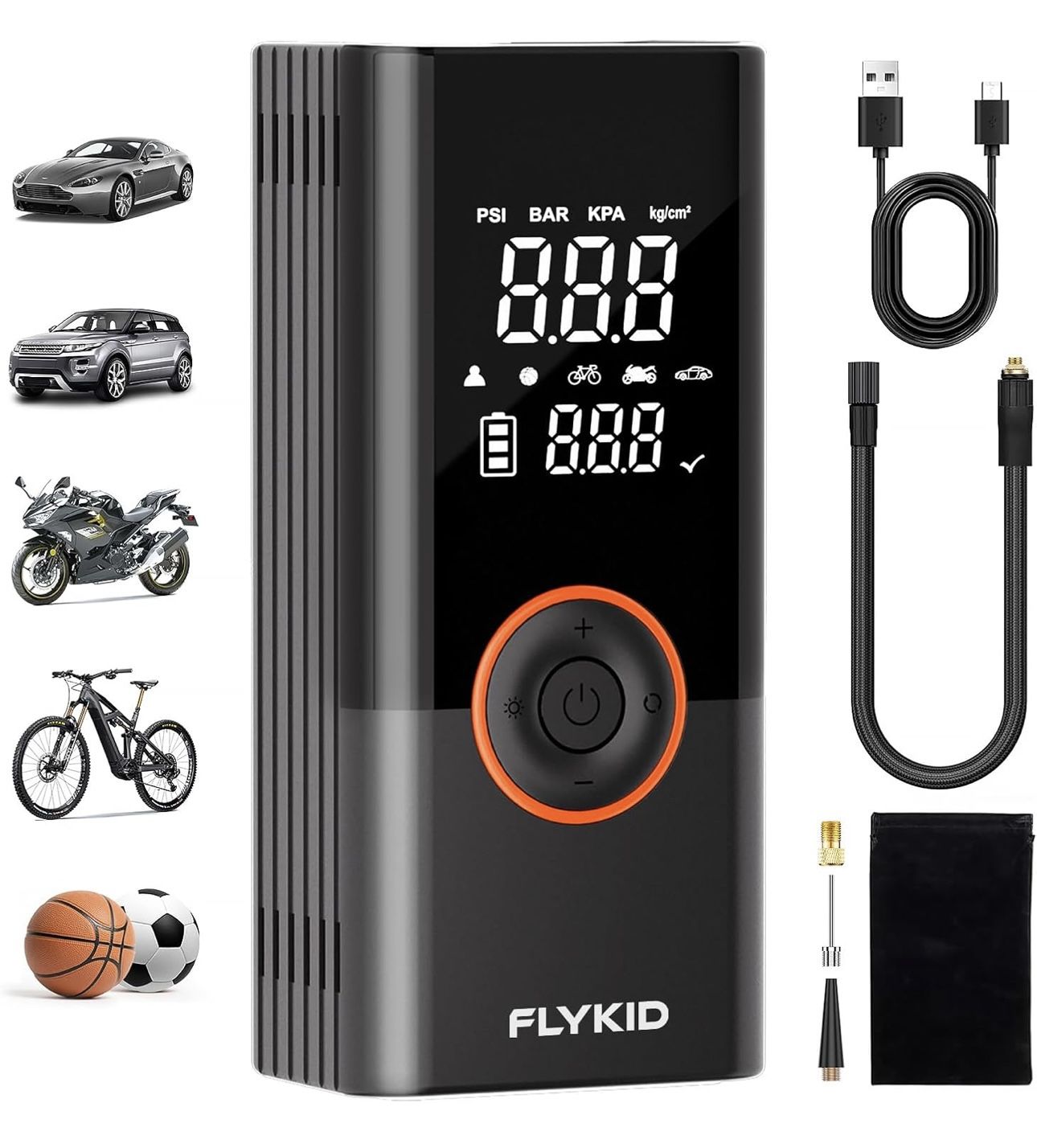 Tire Inflator Portable Air Compressor