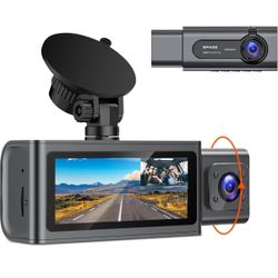 SPADE 3 Channel Dual Dash Cam DC300