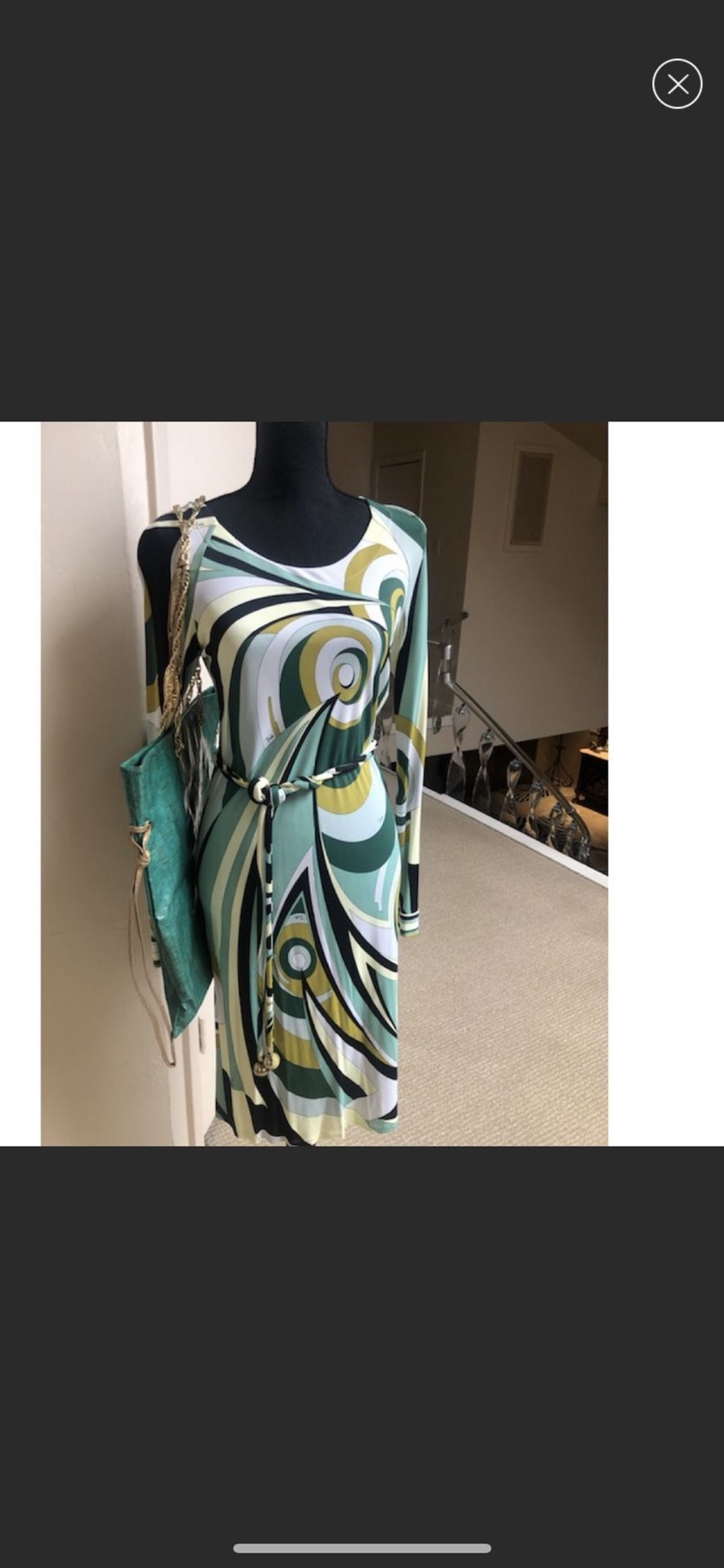 Emilio Pucci Dress Size 6-8 (size medium)