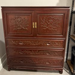 Chinese Hardwood Cabinet
