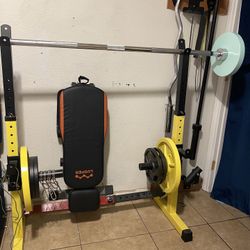 Weights, dumbells, gym