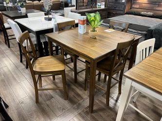5-piece counter height dining set! NEW ON SALE