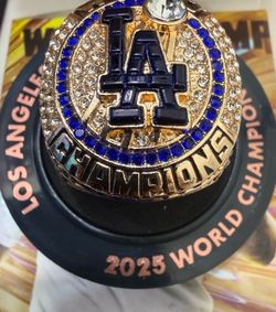 Dodgers Kershaw 2025 World Series Ring