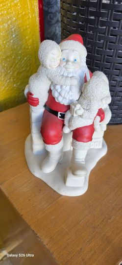 Snowbabies The Guest Collection 2001 Santa "and we've been Really Good"