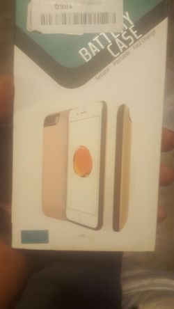 Iphone 7 charger case 7500mah