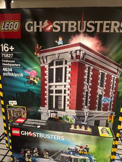 Lego Ghost busters fire house and the car