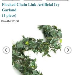 Wedding Decor, Artificial Garland 294 Feet