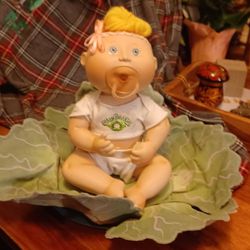 Vintage 1980 Porcelain Rare Collectible Cabbage Patch Doll