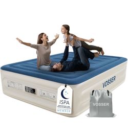 Air Mattress Queen with Built in Pump,18'' Raised Blow Up Bed,800lb $55