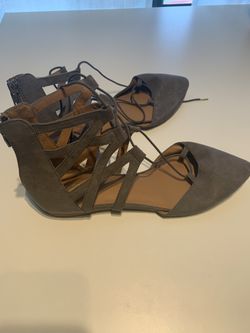 Lace Up Flats