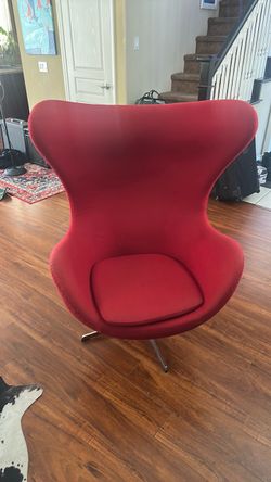 Red Egg Chair