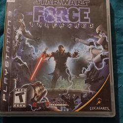 Star Wars Force Unleashed PS3 Game