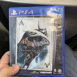 Batman Return to Arkham Ps4 Game