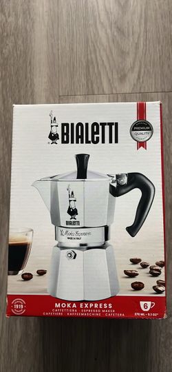 Bialetti Moka Express 6-Cup Espresso Maker
